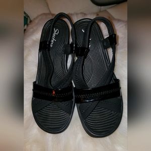 Skechers sling back wedge sandals